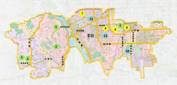 北京丰台地理位置图片